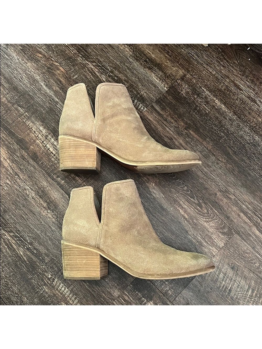 BP Tan Ankle Boots - Picture 3 of 5